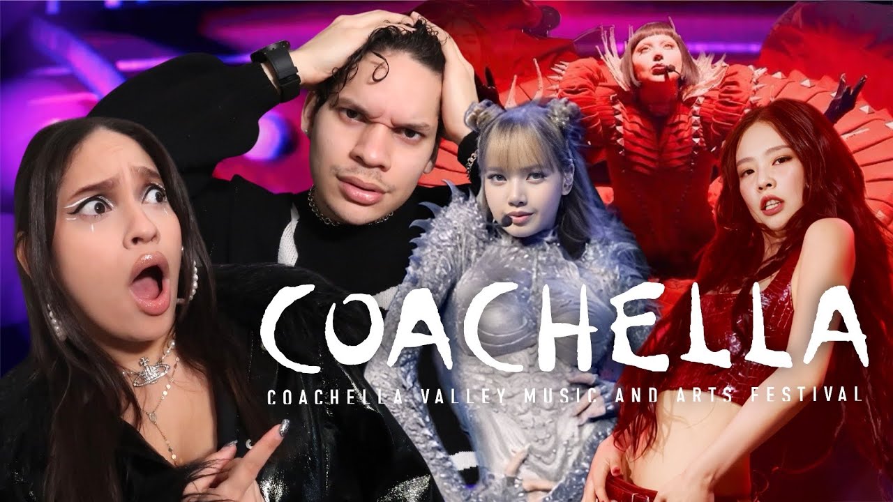 Somethings Off... Waleska & Efra react to Coachella 2025 ft JENNIE , LISA , XG , LADY GAGA