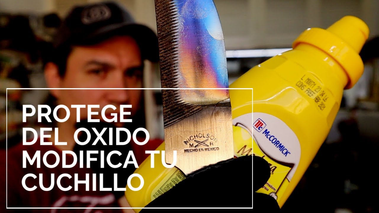 ✅ Protege del OXIDO y Enchula tu cuchillo Proyecto de Cuarentena ✅