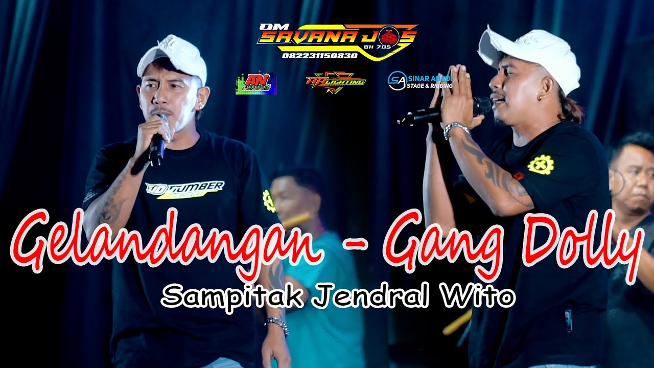 SAMPITAK Jendral WITO - MEDLE GLANDANGAN GANG DOLLY SAVANA JOS  KUWIRAN