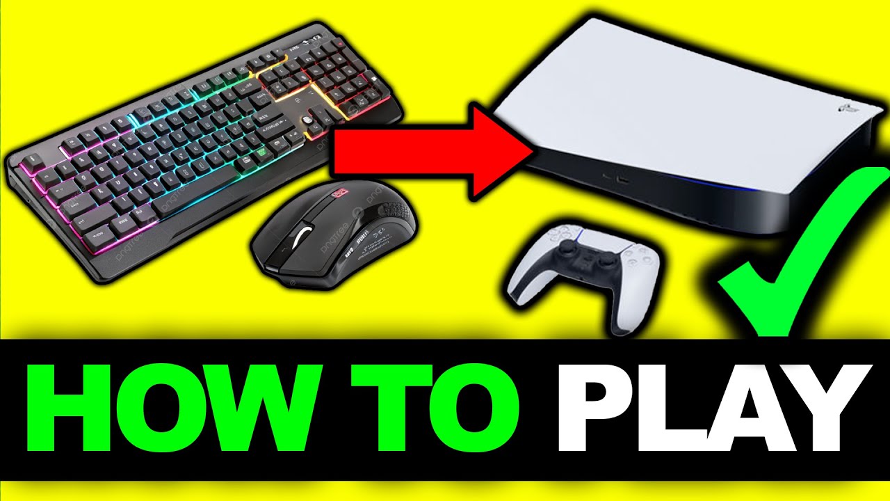How To Play Keyboard And Mouse On PS5/PS4 Rainbow Six Siege (ALL WAYS)