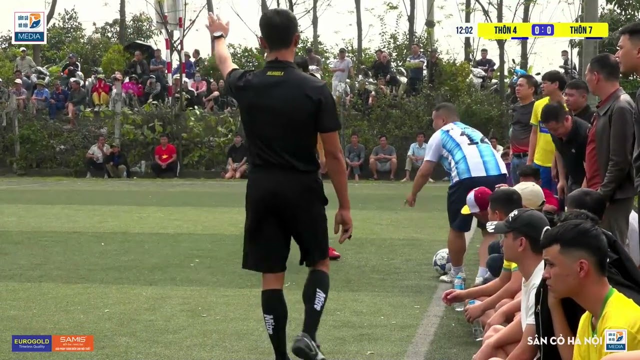 Full| bán kết 1 Thôn 4 - Thôn 7| Giải bóng đá Làng nghề Mộc Chàng Sơn năm 2026