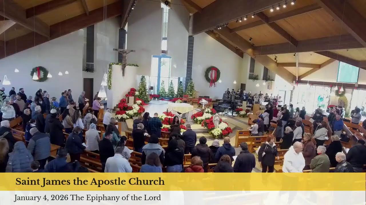 Livestream at Saint James the Apostle Church