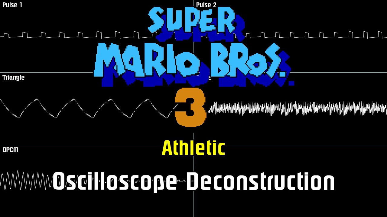 Super Mario Bros. 3 - Athletic [Oscilloscope Deconstruction]