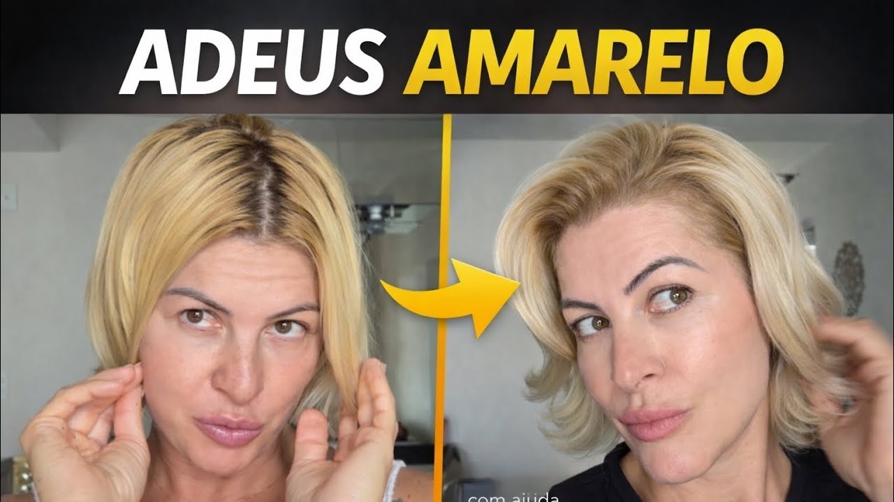 Loiro Amarelado Nunca Mais | Antes e Depois Real