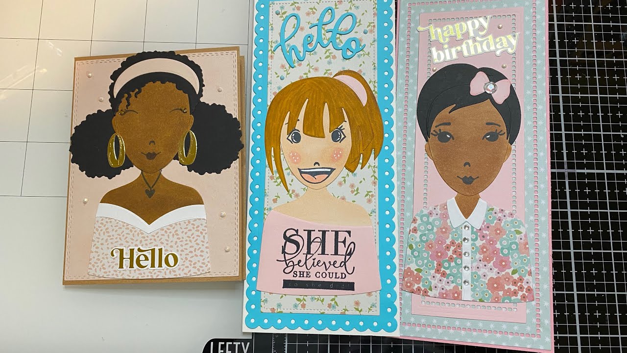 #757CwaAndCompany & #DollPlayWithMLK2022 Collab~Karin Joan Missees Cards