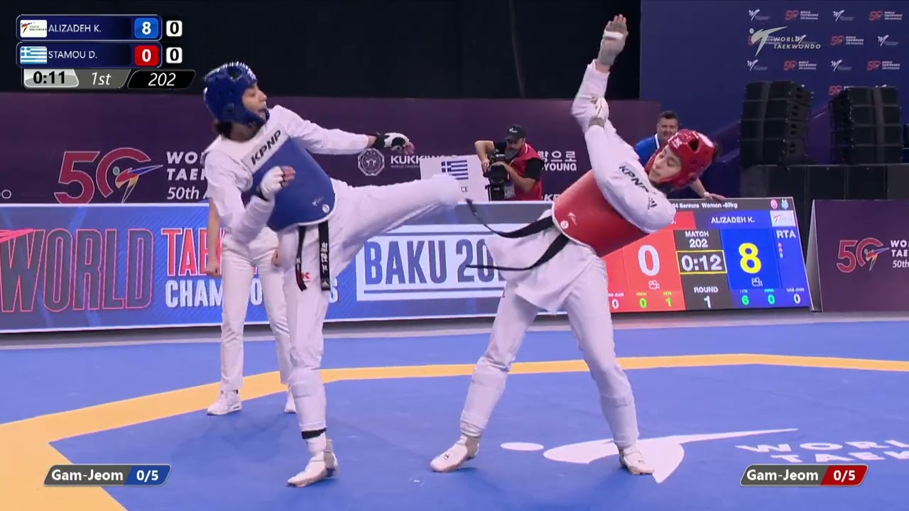 202 R64 Women  62kg RTA ALIZADEH K  GRE STAMOU D