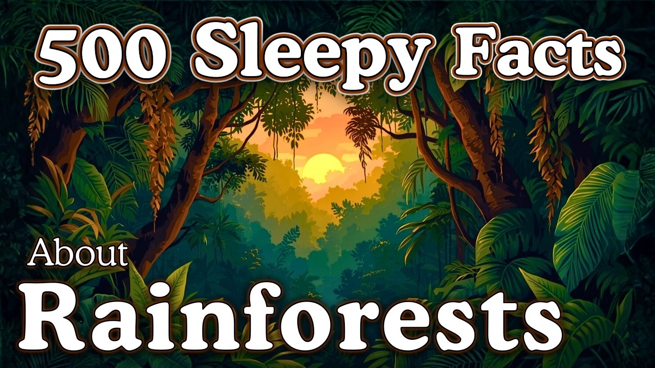 Rainforests &mdash; 10 Hours of Facts to Fall Asleep To &mdash; No Adverts