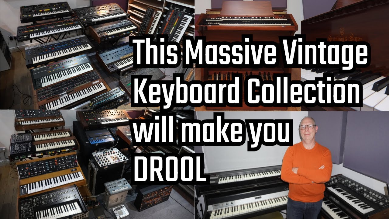 This Massive Vintage Keyboard Collection Will Make You Drool