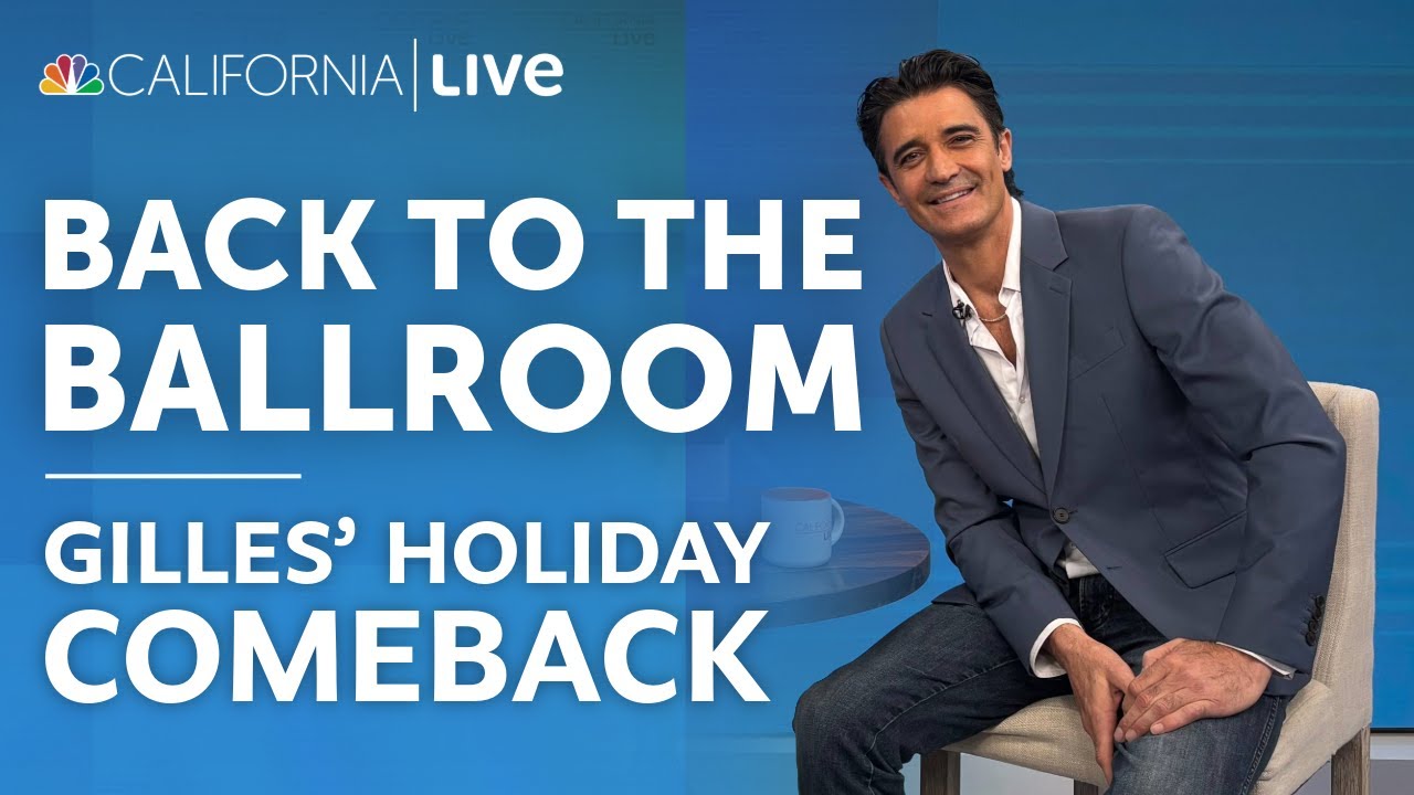 Gilles Marini Returns to the Dance Floor in &ldquo;Christmas in the Ballroom&rdquo;