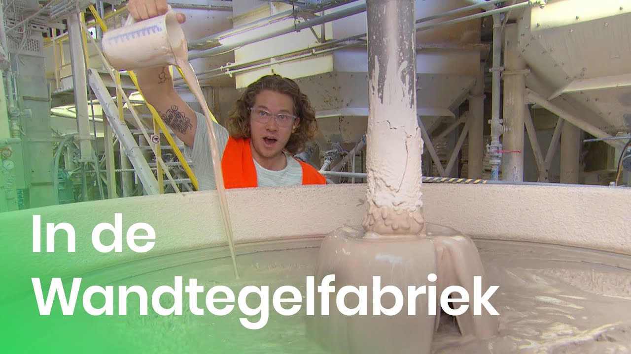 Hoe worden wandtegels gemaakt? | Het Klokhuis