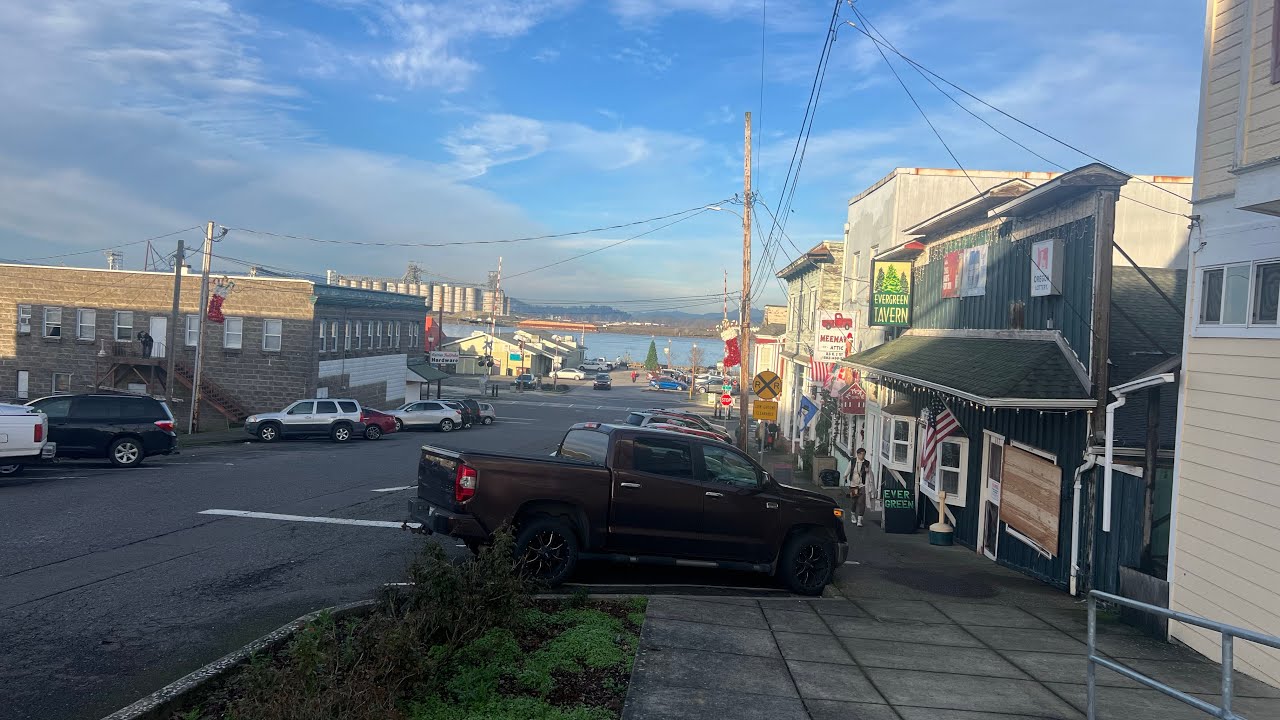 Exploring Rainier, Oregon | Peaceful River Town Walk | Columbia River