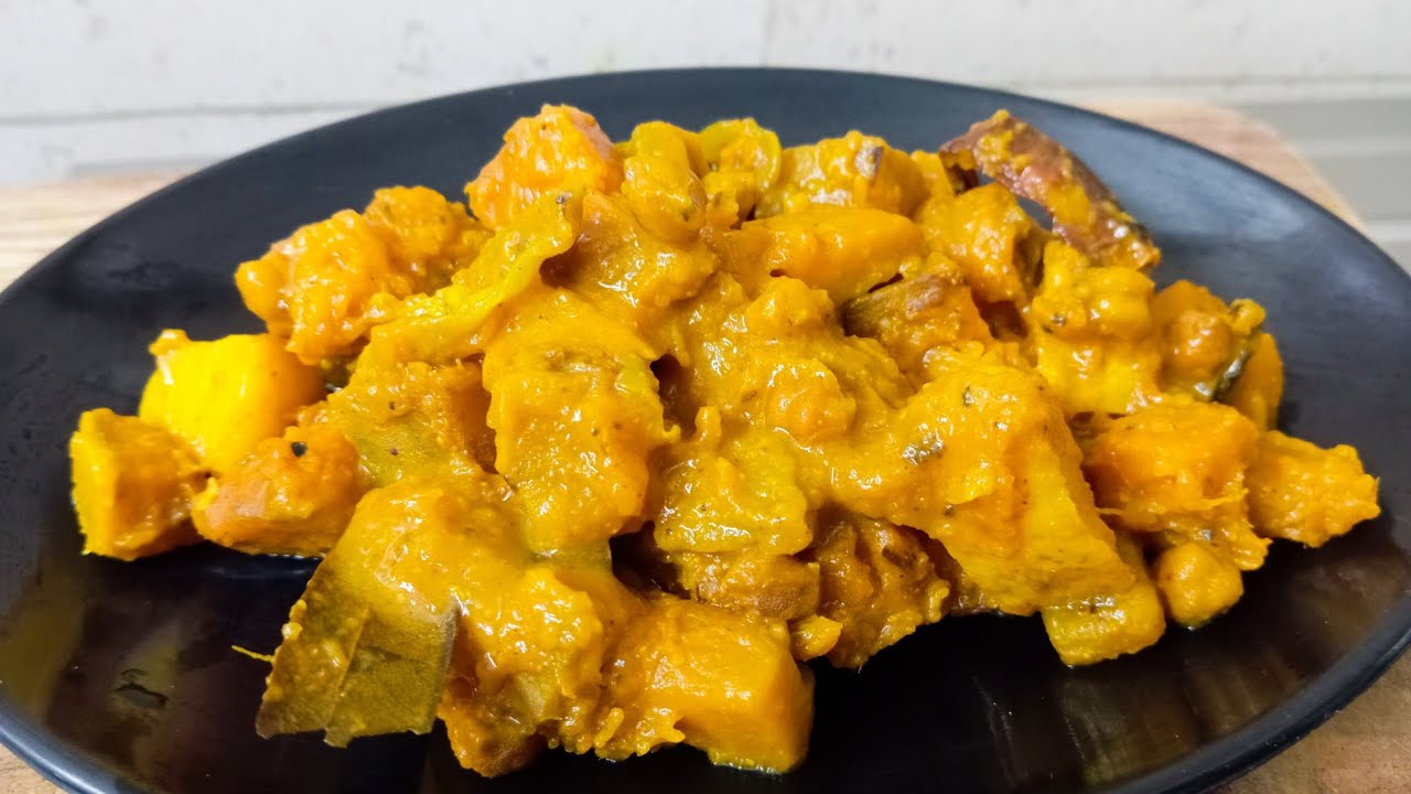 নিরামিষ অসাধারণ স্বাদের কুমড়োর রেসিপি | pumpkin curry recipe in bengali | myselfdiptendra 