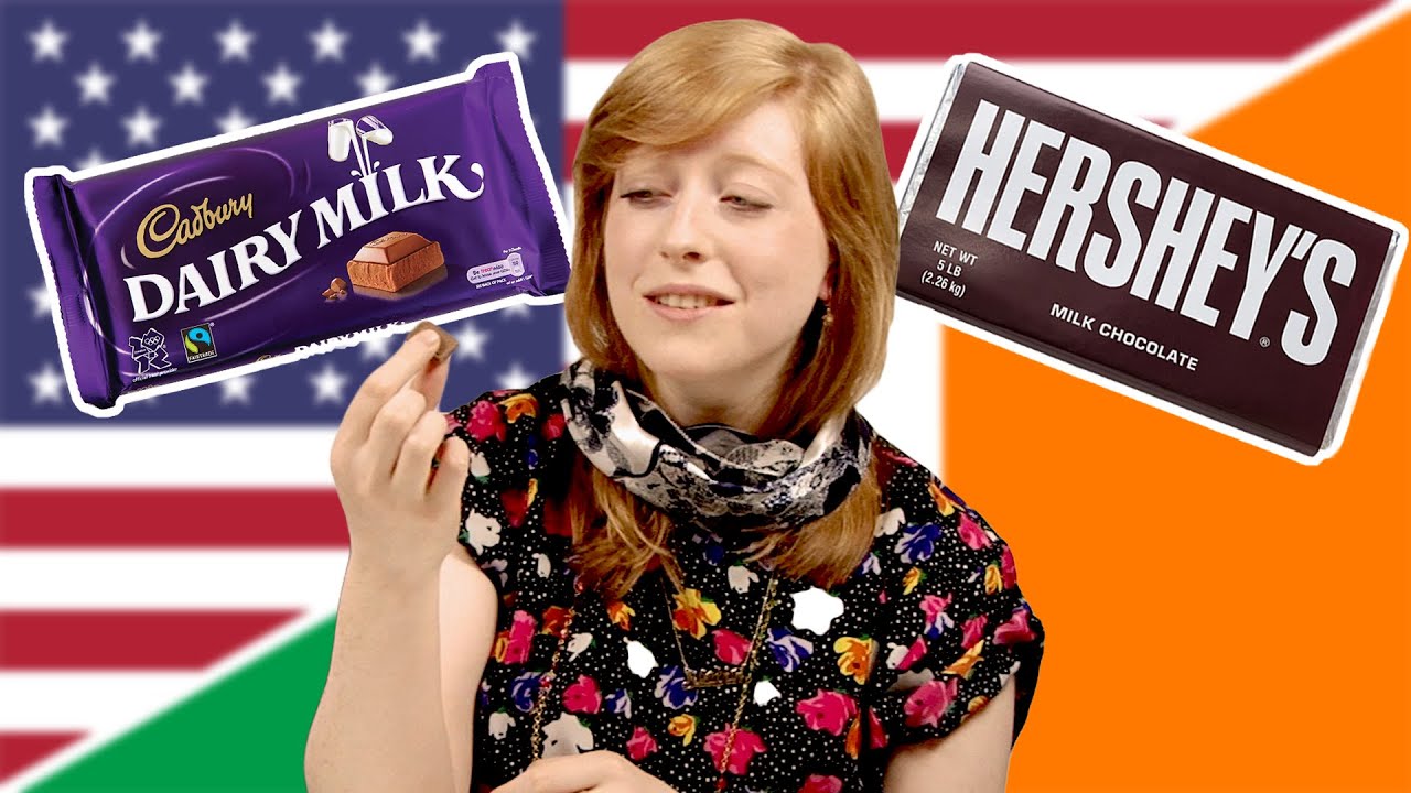 American Candy Versus Irish Sweets