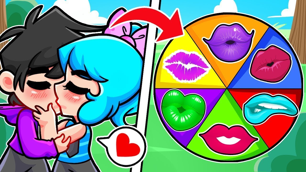 ¡RULETA de BESOS en MINECRAFT! 😱💋 SRJUANCHO Y SRTACATANA SE BESAN en LA RULETA 💏 MINECRAFT