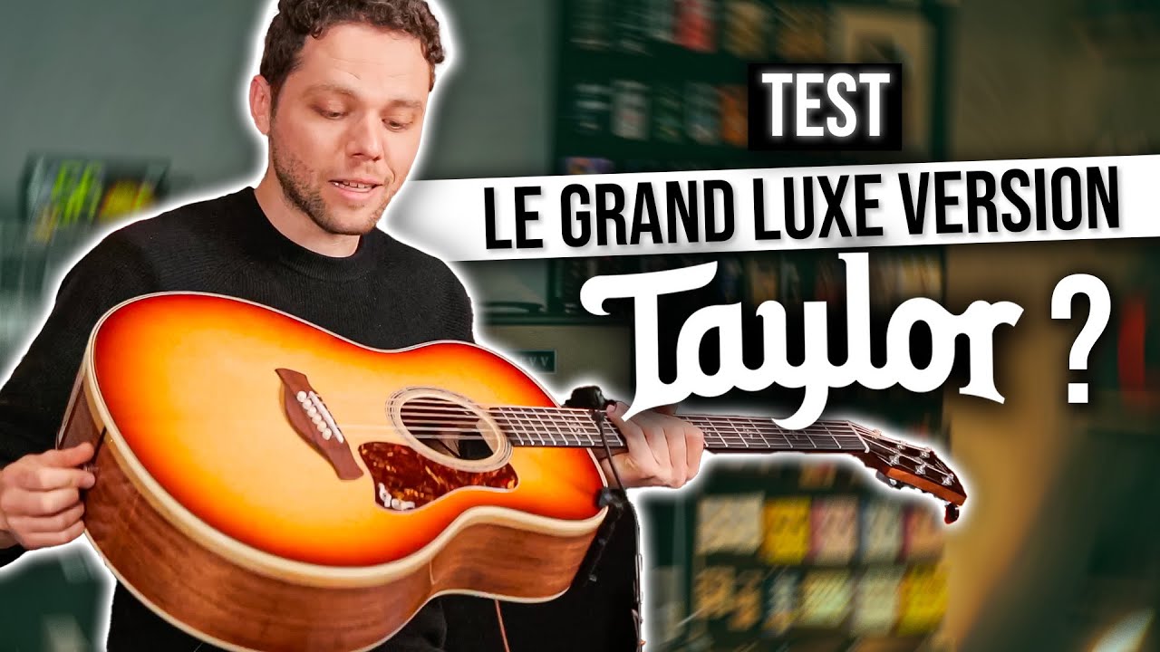 J'ai pu tester les nouvelles TAYLOR GOLD LABEL