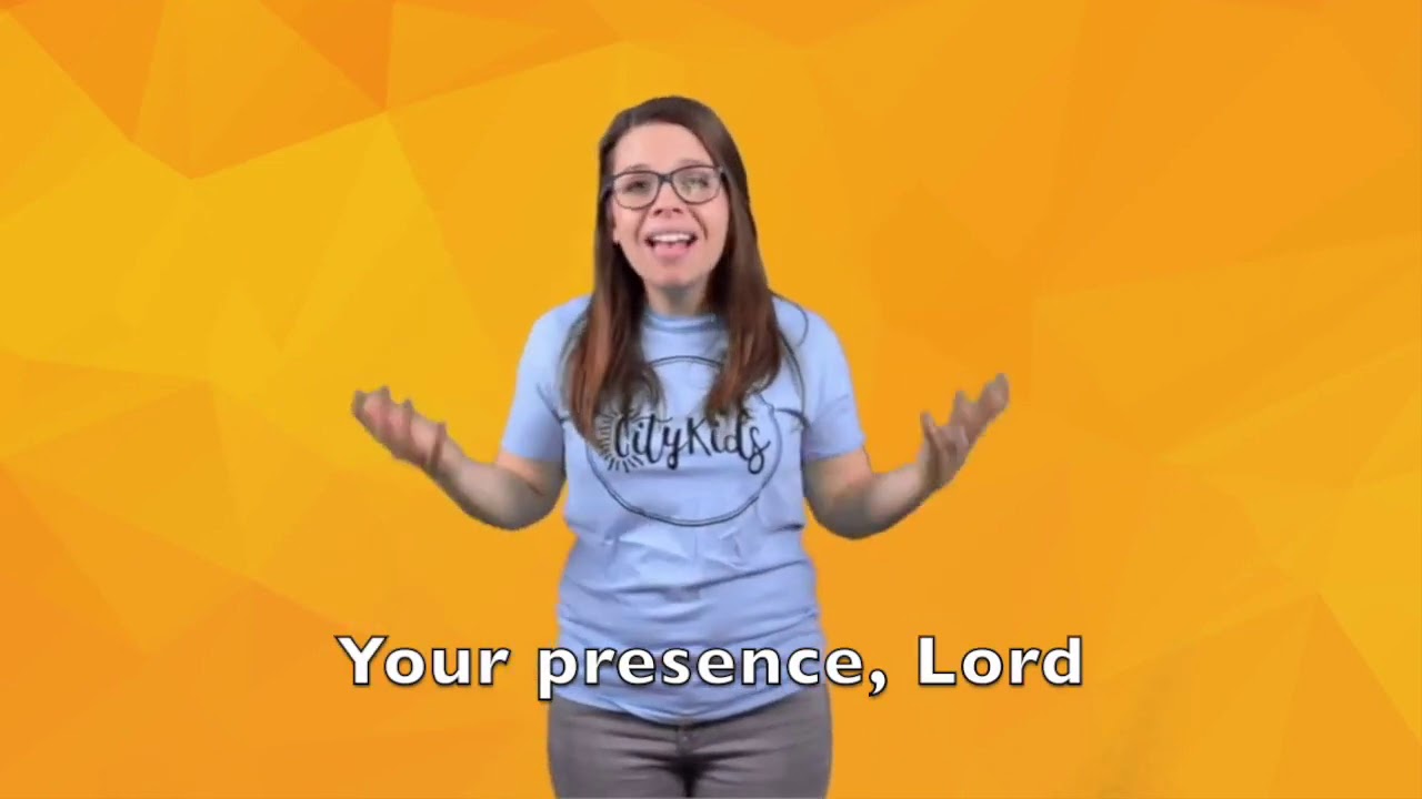 Holy Spirit lyrics:motions (City Kids Worship)