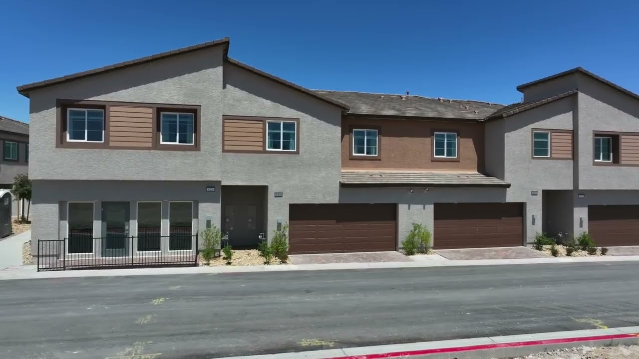 New townhomes at Axel in Sunstone by Lennar Las Vegas