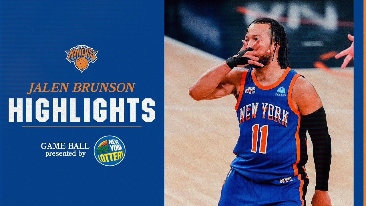 Jalen Brunson DOMINATES with 40 Points vs Chicago Bulls | April 14th, 2024