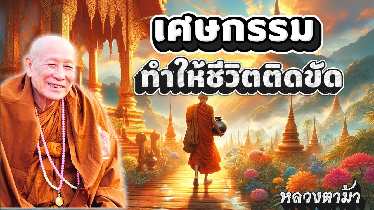 เศษกรรมในอตีด ทำให้ชีวิตปัจจุบันติดขัด #ธรรมะ #หลวงตาม้า #คาถามหาจักรพรรดิ #หลวงปู่ดู่