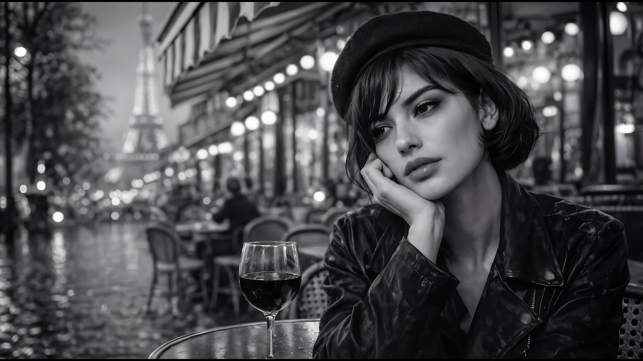 Printemps à Paris 🌸 French Chanson Café Music | Romantic Paris Spring Ambience