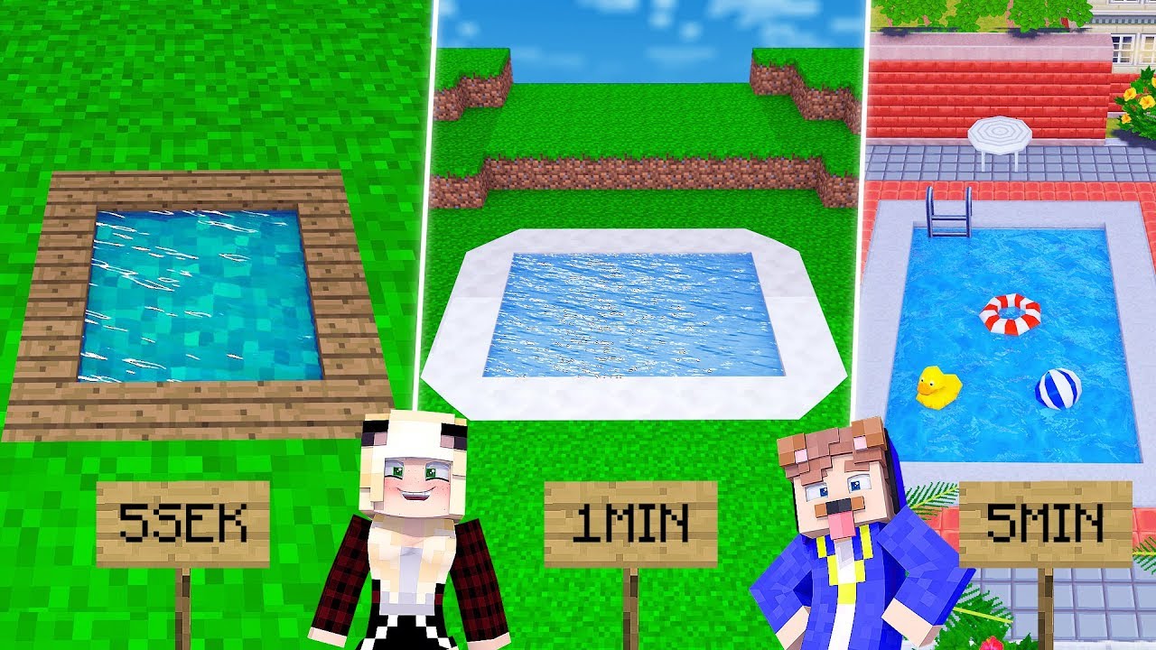 WIR BAUEN EINEN POOL IN 30 SEKUNDEN!
