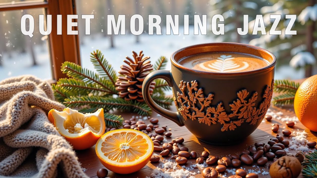 Winter Coffee Bossa Nova Jazz | Peaceful Morning Serenity for Begin the Day