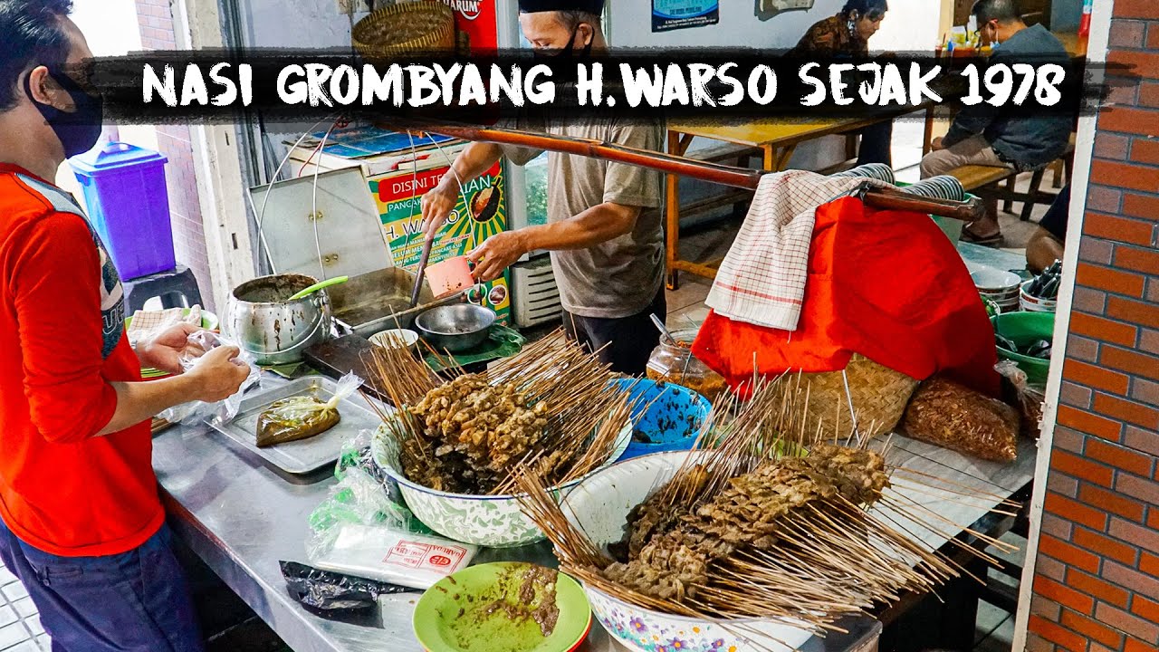 NASI GROMBYANG PAK H WARSO KULINER LEGENDARIS PEMALANG SEJAK 1978