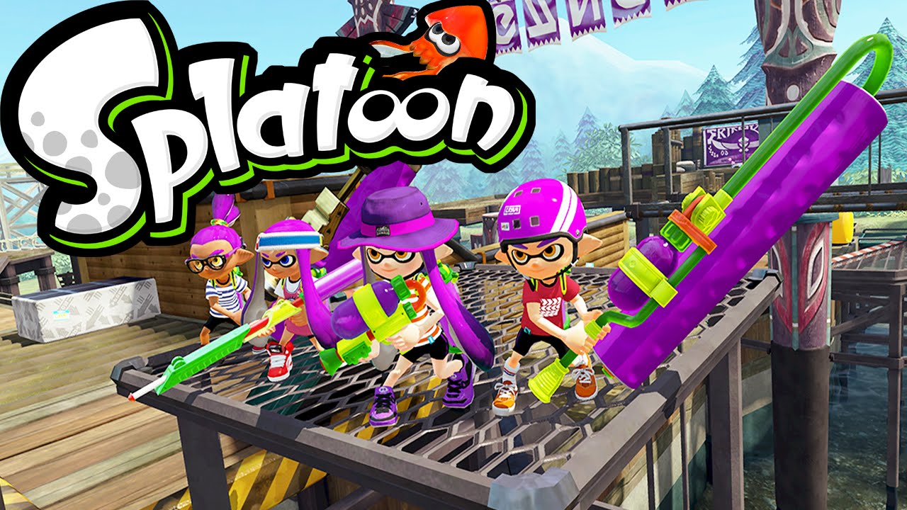 Splatoon Wii U Camp Triggerfish! Big 2.0 Update News: Ink Bucket, Maps, Gear Online Gameplay PART 32