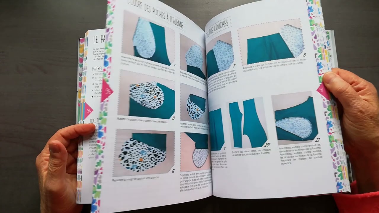 Présentation du livre "ma première garde robe de l'atelier des gourdes"...(adulte)