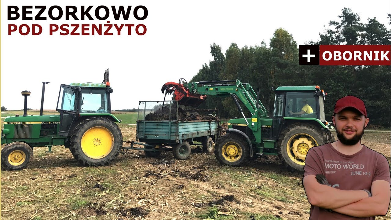 BEZORKOWA UPRAWA POD PSZENŻYTO W 48H czyli OBORNIK | NAWOZY | TALERZOWANIE