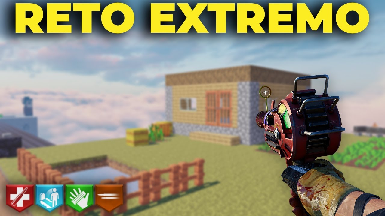 ¡ME PASO EL SKYBLOCK IMPOSIBLE DE COD ZOMBIES!