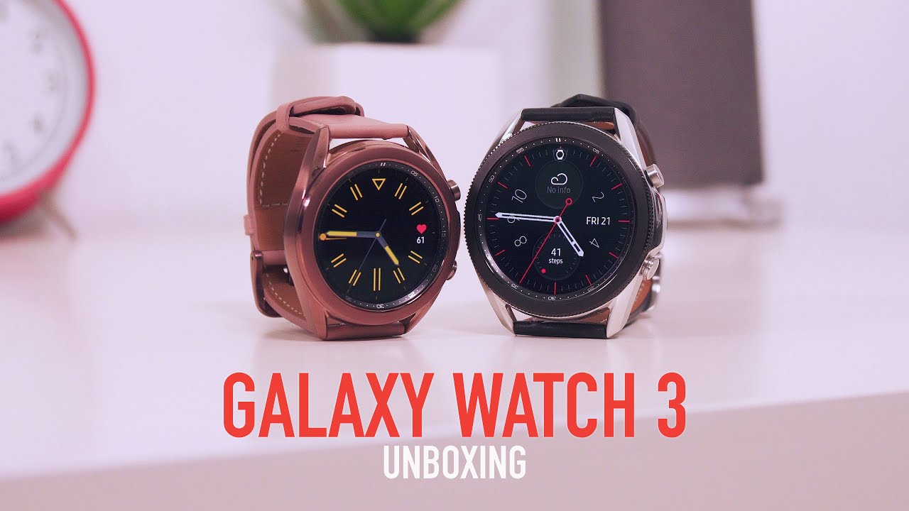 Galaxy Watch 3 - UNBOXING & NYOBAIN 😍