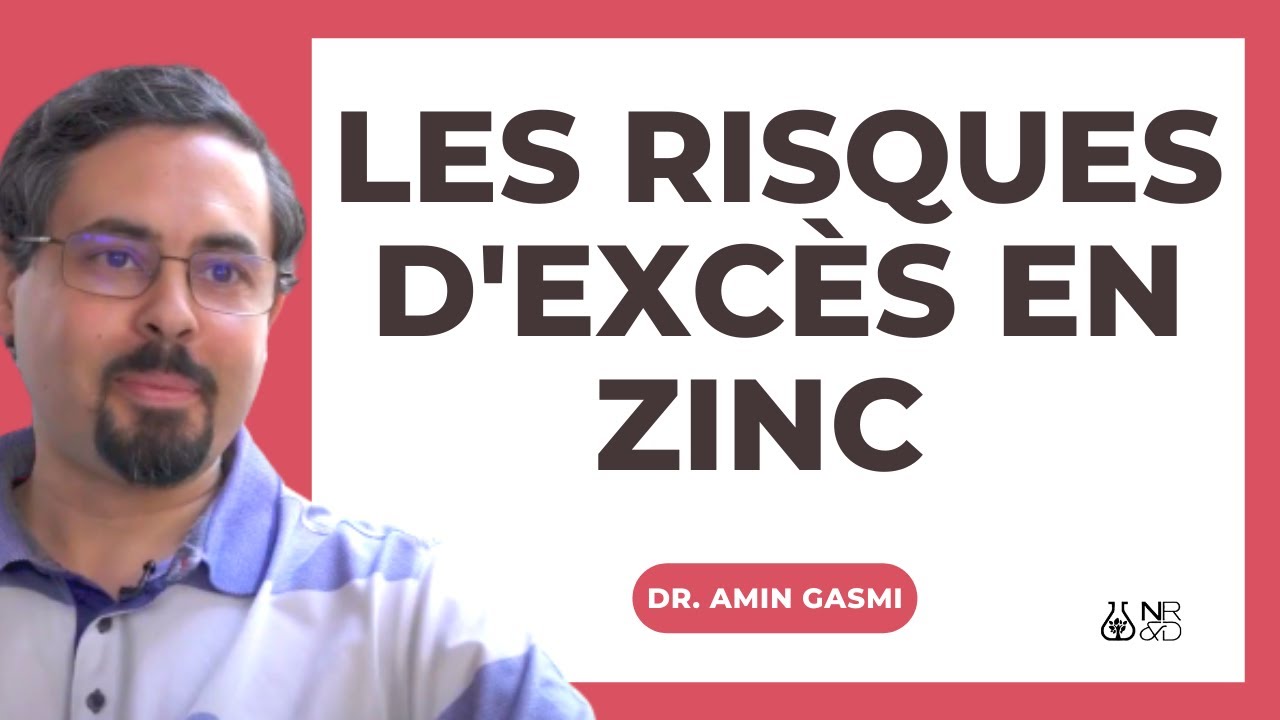 L'exc&egrave;s de zinc et ses r&eacute;percussions sur l'organisme