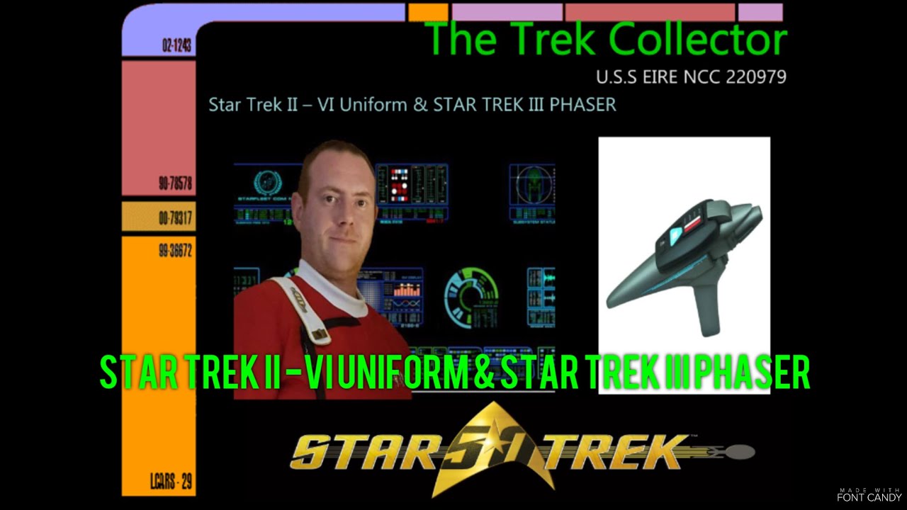 The Trek Collector Episode 7 Daiendi Star Trek II - VI Uniform
