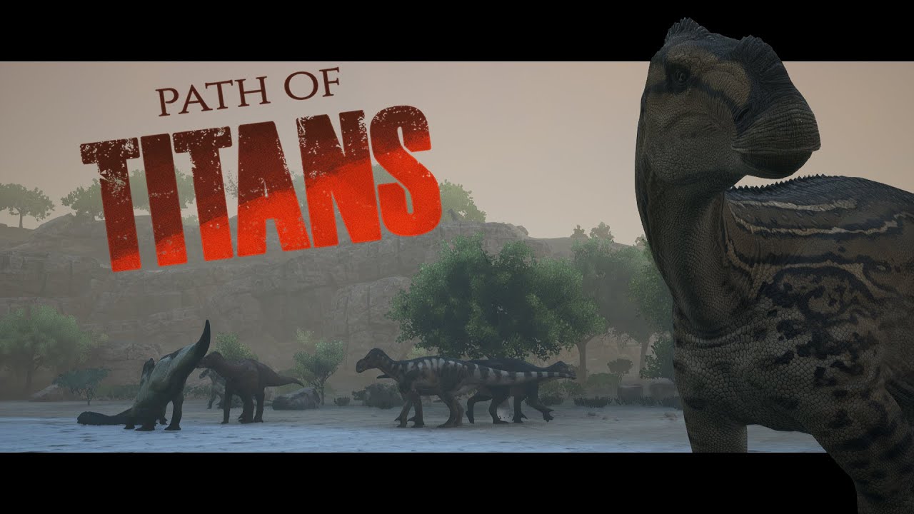 Iguanodon Herd Migration-Path of Titans Gameplay/Documentary