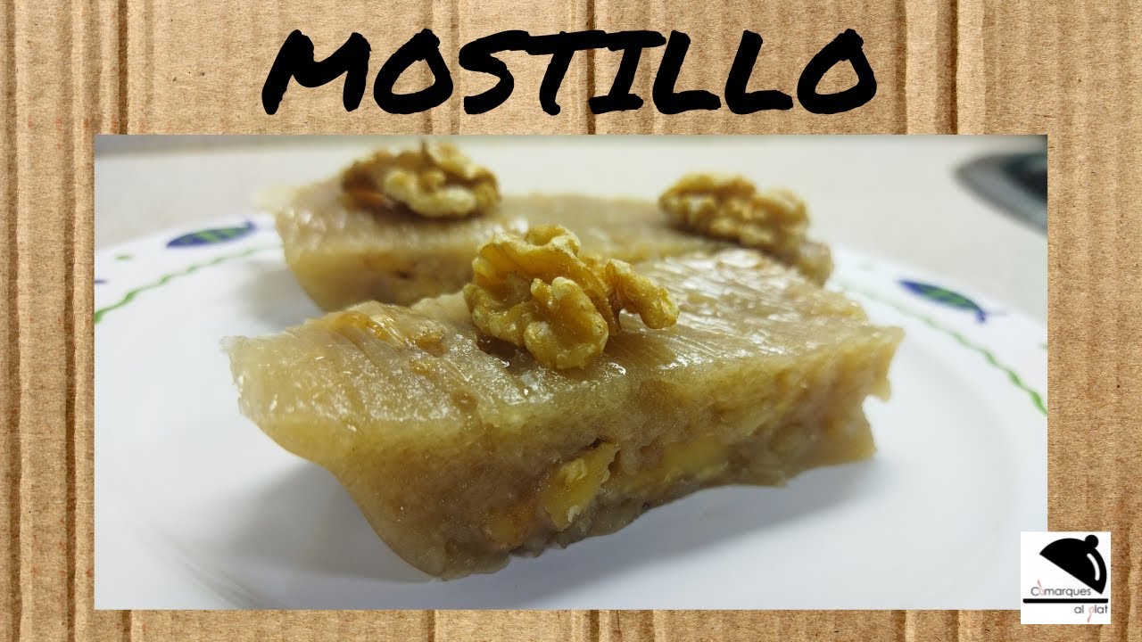 Recepta MOSTILLO - Gastronomia ALTA RIBAGORÇA - COMARQUES AL PLAT