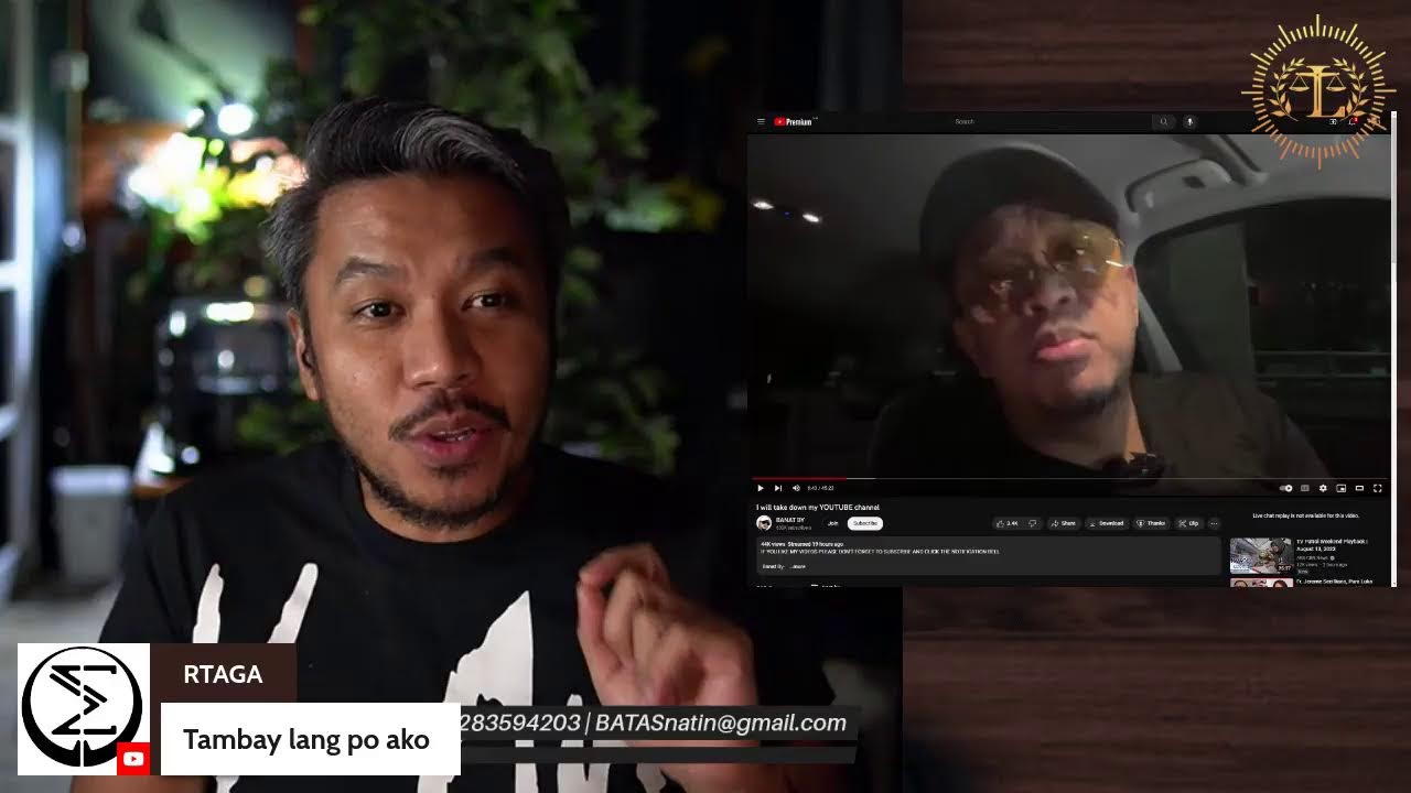 ILANG ARAW PA BANG MAGTATAGAL ANG YOUTUBE CHANNEL NI BANAT BY? KAMATIS ANALYSIS UNIT