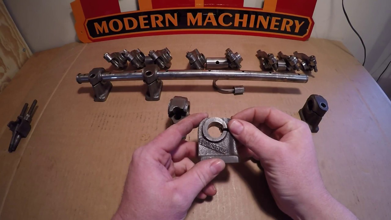 Minneapolis-Moline Prototype 445 Tractor #X231 Restoration - Part 6: Valve Train Components