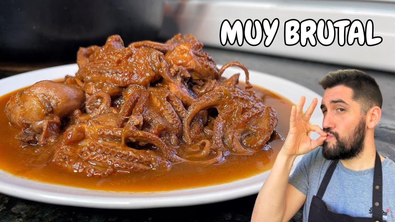 PULPOS ENCEBOLLADOS sin complicaciones 🐙 | La Mejor Receta!! 😏