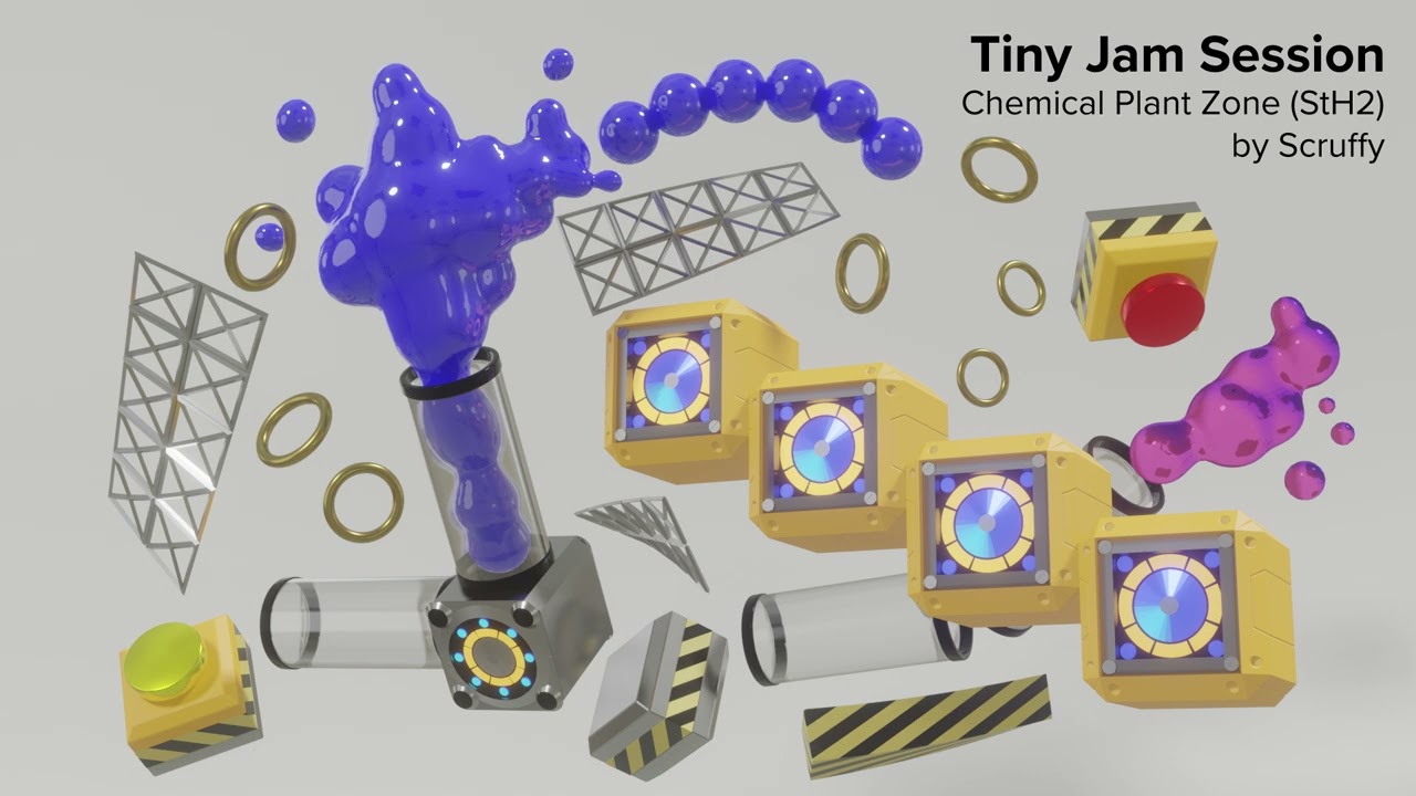 Tiny jam session - Chemical Plant Zone (Sonic the Hedgehog 2)