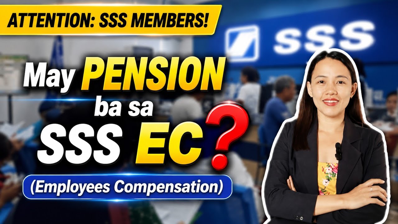 ✅May PENSION ba sa sss EC (employees compensation)?