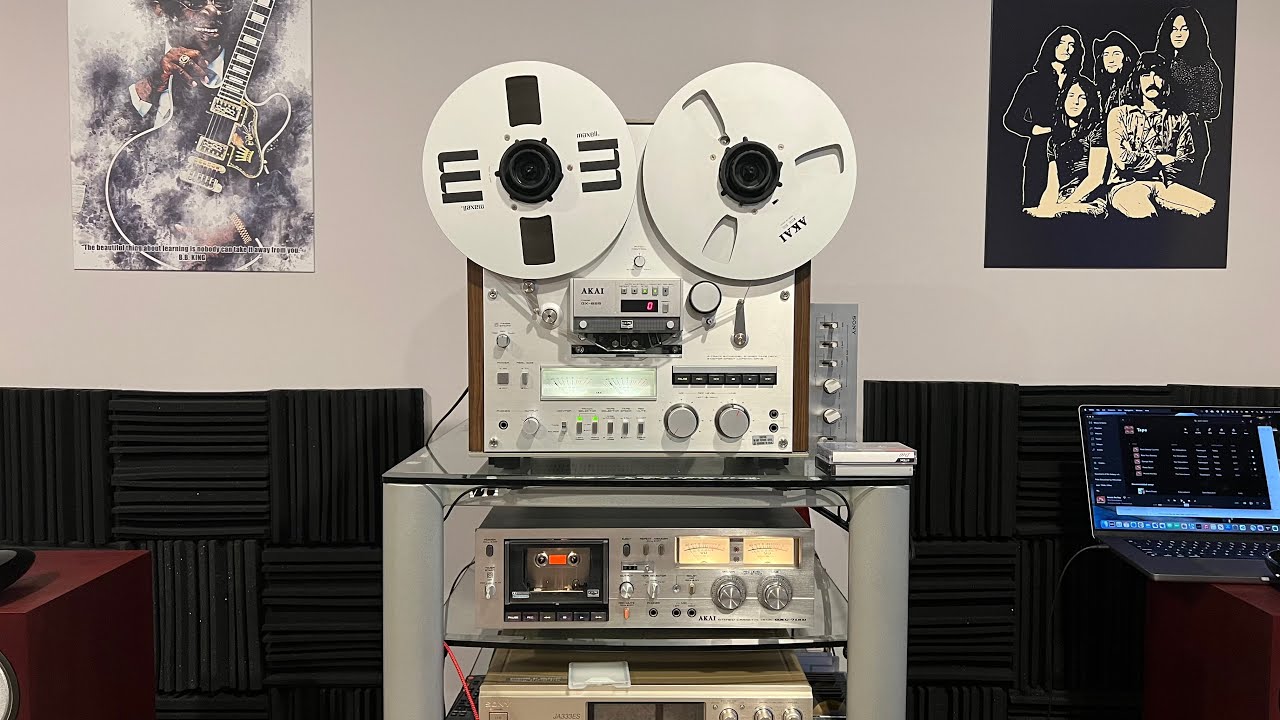 Vintage Audio Showcase: Akai GX-625 Reel-to-Reel Deck & GXC-715D Cassette Deck Demo