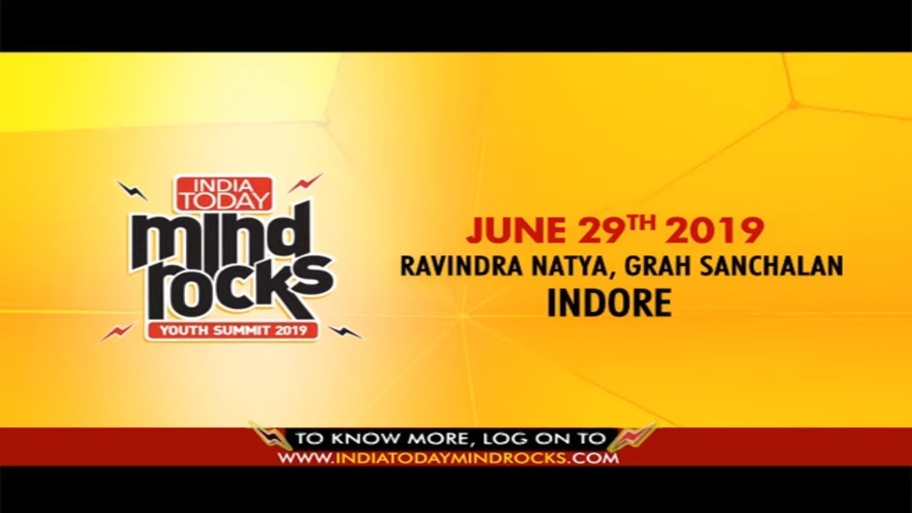 India Today Mind Rocks 2019 Youth Summit Indore | Promo