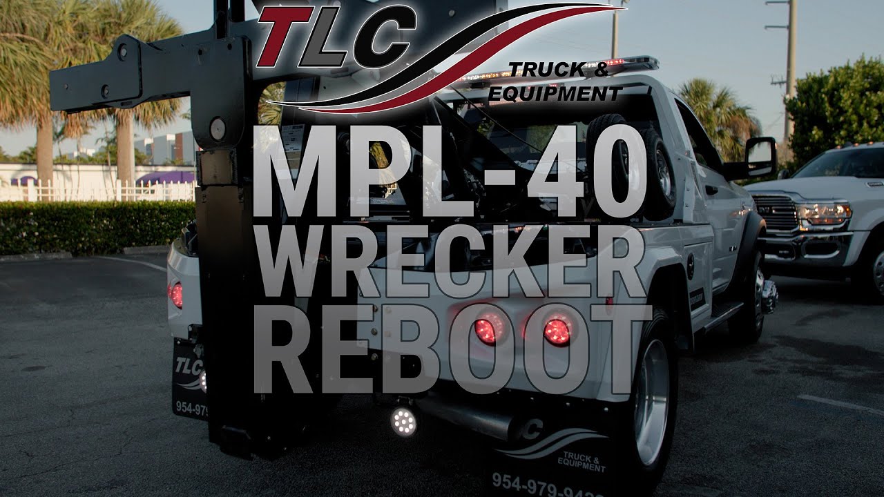 Jerr-DanⓇ MPL-40 REBOOT redesign RELOADED at TLC Truck & Equipment, Pompano Beach, Florida