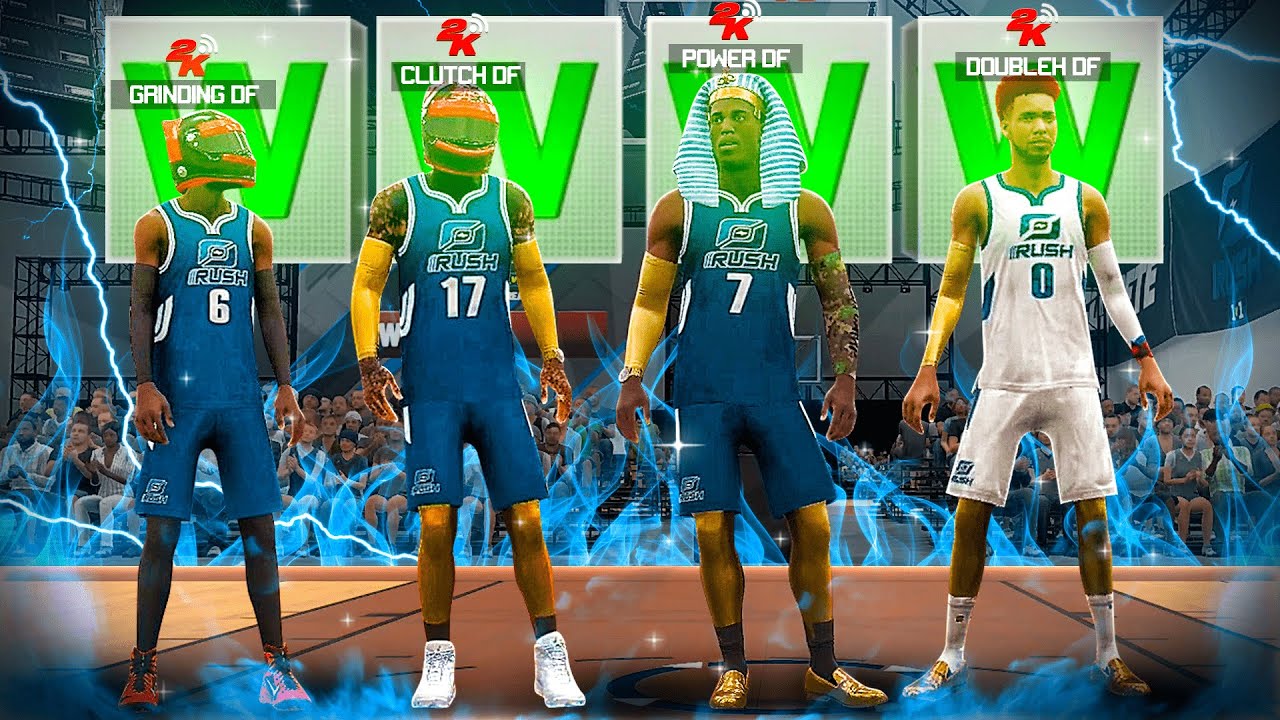 *NEW* DF 1v1 RUSH RACE in NBA 2K20 PT.2! Who's the BEST PLAYER in MY CLAN!? NBA2K20