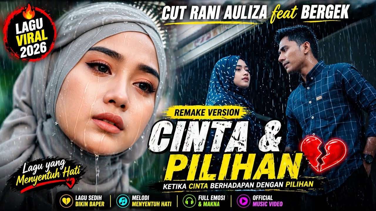 CUT RANI AULIZA & BERGEK - CINTA DAN PILIHAN 💔 | Kisah Nyata dari Masa Kecil (Official Video)