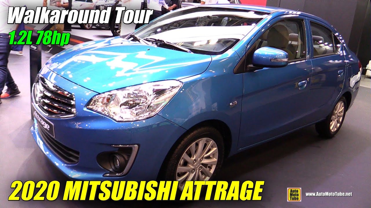 2020 Mitsubishi Attrage - Exterior Interior Walkaround - 2019 Dubai Motor Show