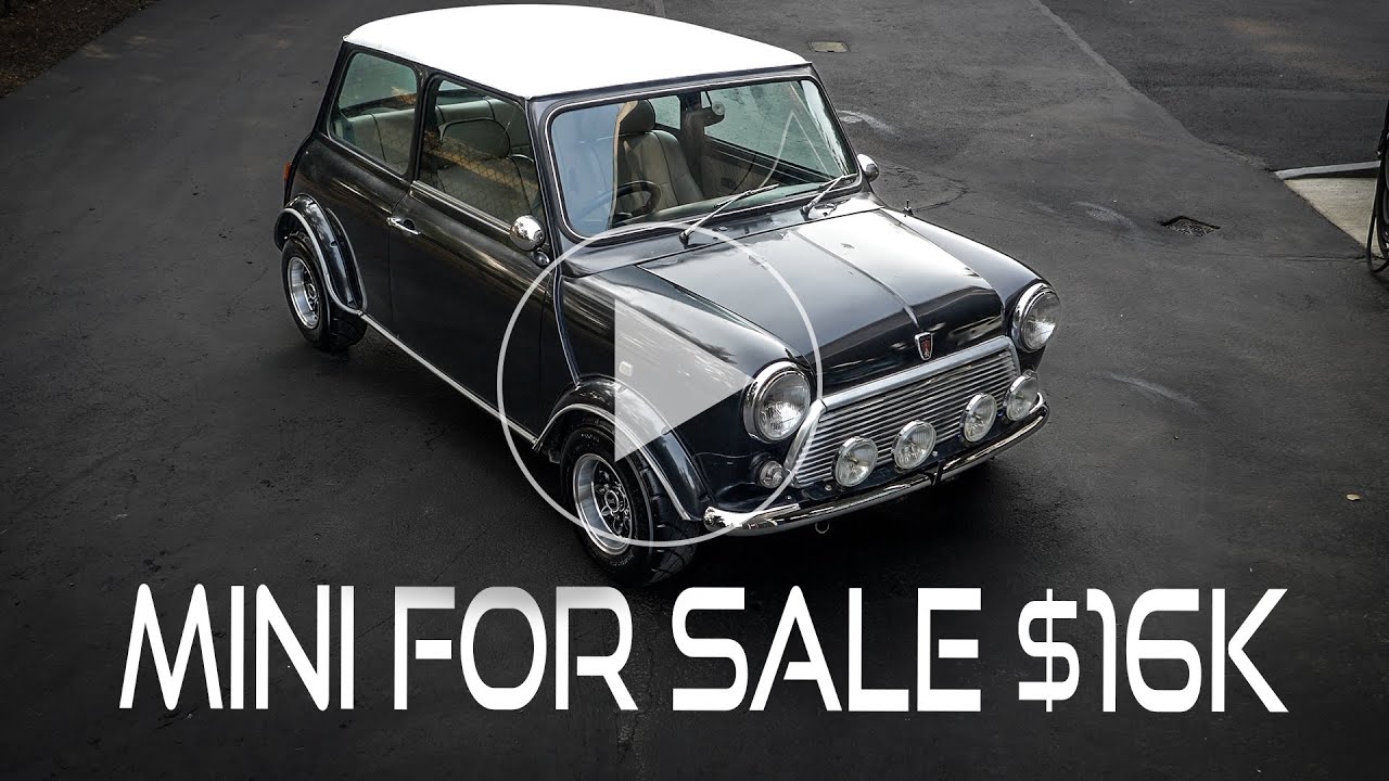 SOLD 1994 Classic Mini Cooper FOR SALE $16k Right Hand Drive Turn Key Ready to Drive Home