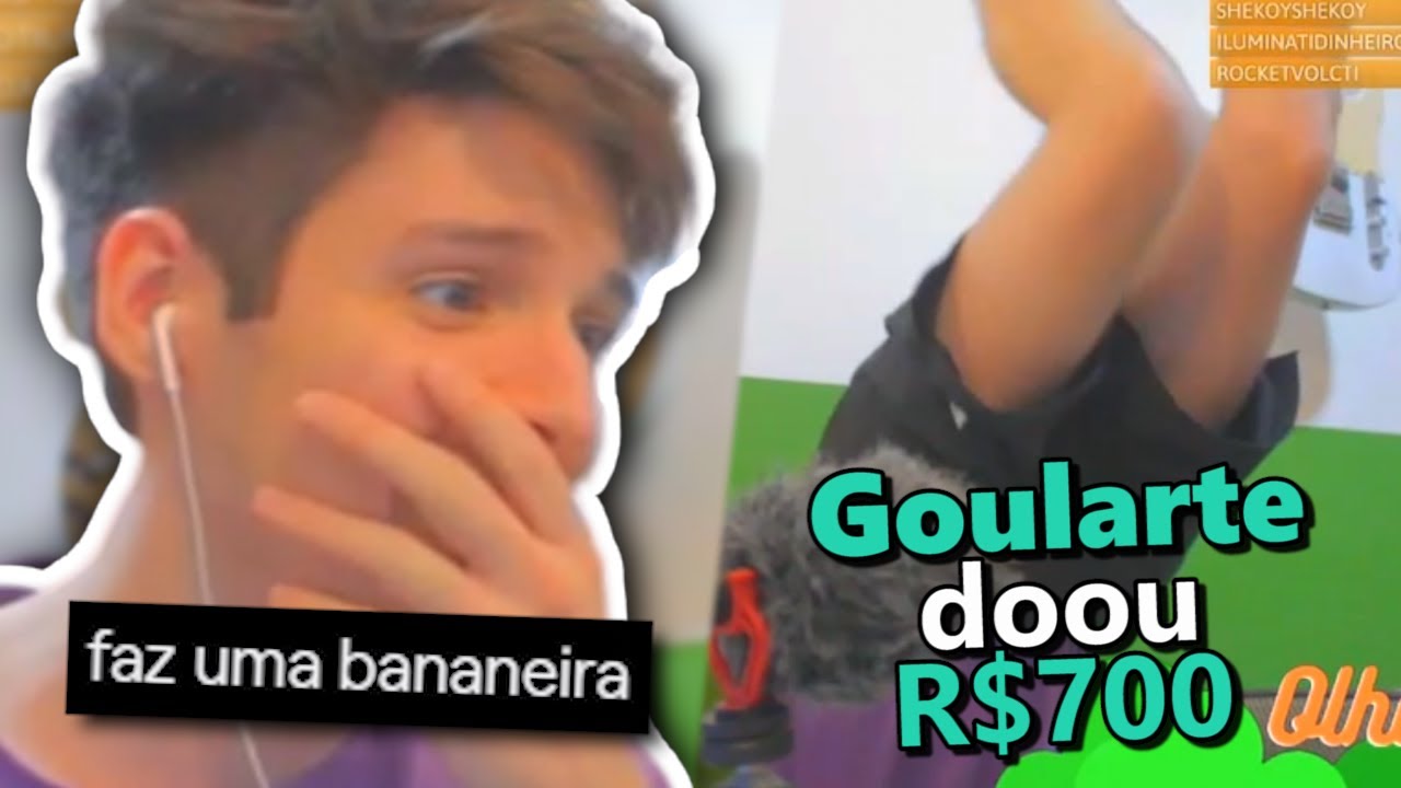 DOANDO PARA STREAMERS QUE FIZEREM EXERC&Iacute;CIOS F&Iacute;SICOS...