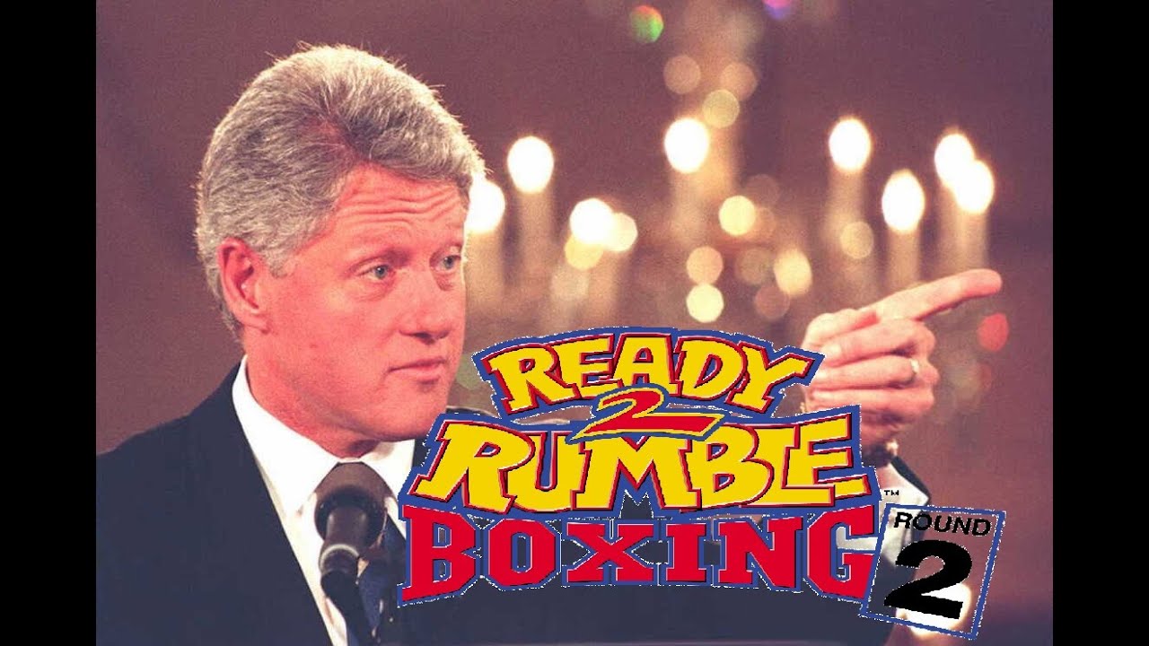 Bill Clinton (Mr. President) - Ready 2 Rumble Boxing Round 2 - Arcade mode(Dreamcast) 4K 60fps